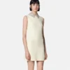 Crystal Satin A-line minikjole