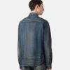 Denim-overskjorte