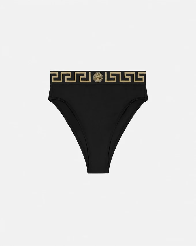 ECONYL® Bikiniunderdel med høj talje ECONYL® Bikiniunderdel med høj talje