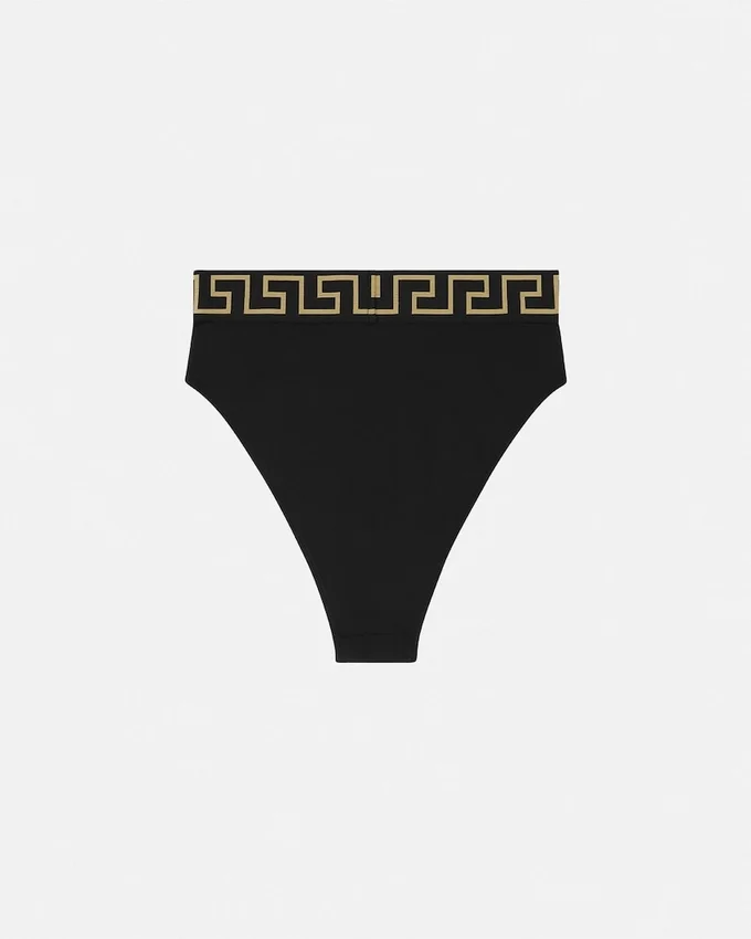 ECONYL® Bikiniunderdel med høj talje ECONYL® Bikiniunderdel med høj talje