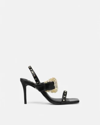 Emily slingback-sandaler med nitter