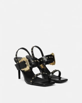 Emily slingback-sandaler med nitter