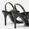 Emily slingback-sandaler med nitter