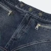 Flared denimskørt