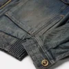 Fremstillet i Japan Denimblousonjakke