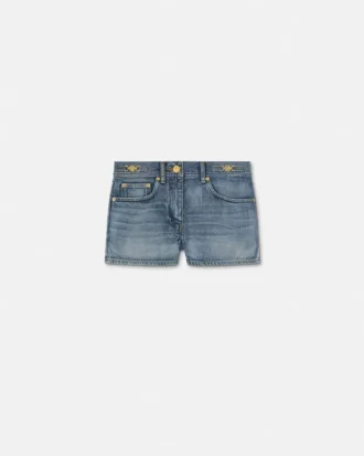 Fremstillet i Japan Mid-Rise Denim Shorts