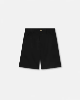 Gabardine-cargoshorts
