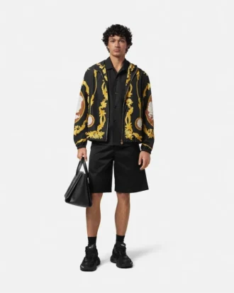 Gabardine-cargoshorts