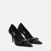 Gianni Ribbon læderpumps 85 mm