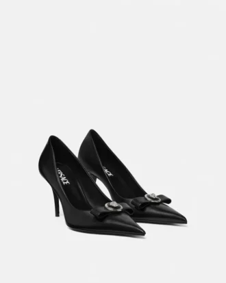 Gianni Ribbon læderpumps 85 mm