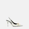 Gianni Ribbon læderslingbacks 85 mm