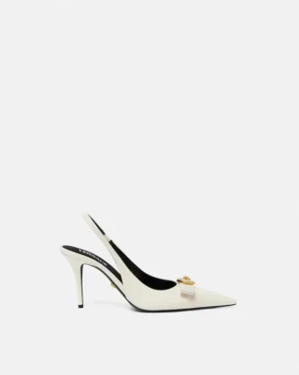 Gianni Ribbon læderslingbacks 85 mm