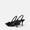 Gianni Ribbon læderslingbacks 85 mm