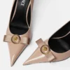 Gianni Ribbon lakpumps 85 mm