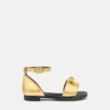 Gianni Ribbon Metallic børnesandaler