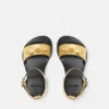 Gianni Ribbon Metallic børnesandaler