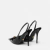 Gianni Ribbon Patent Slingbacks 110 mm