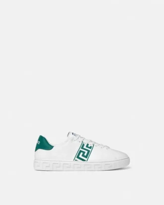 Greca broderede nylon sneakers
