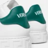 Greca broderede nylon sneakers