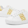 Greca broderede nylon sneakers