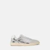 Greca Court Metallic Sneakers