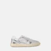 Greca Court Metallic Sneakers