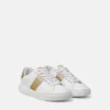 Greca Embellished Nylon Sneakers