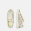 Greca Jacquard Canvas Sneakers