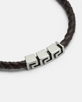 Greca læderarmbånd