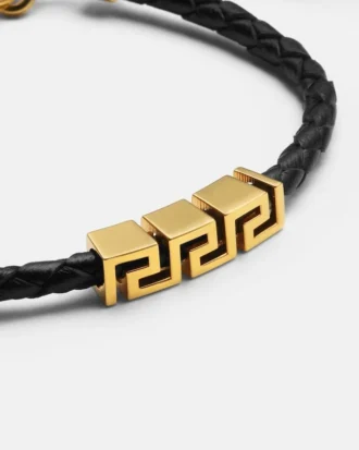 Greca læderarmbånd