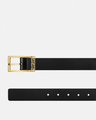 Greca læderbælte 3 cm