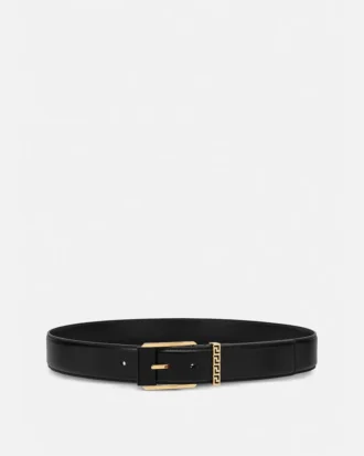 Greca læderbælte  4 cm