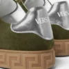 Greca-smykkede sneakers i ruskind