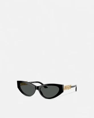 Greca Strass Cat-Eye solbriller