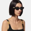 Greca Strass Cat-Eye solbriller
