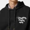 Hættetrøje i bomuldsjersey med print
