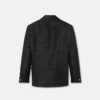 Jacquard-blazer i uldblanding