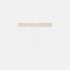 Jacquard-bomuldsjersey-trusser