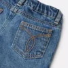 Jacquard-jeans til børn