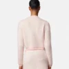 Jacquard mohairstrikket cardigan