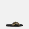 Jacquard Nappa sandaler