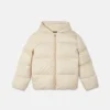 Jacquard nylon pufferjakke til børn