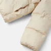Jacquard nylon pufferjakke til børn