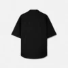 Jacquard-skjorte i bomulds-poplin