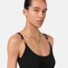 Jacquard Stretch Viscose Fitted Knit Mini Dress