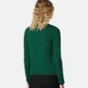 Jacquard-strikket viskose cardigan med tætsiddende pasform
