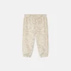 Jacquard-sweatpants i bomuldsjersey til børn