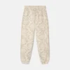 Jacquard-sweatpants i bomuldsjersey til børn