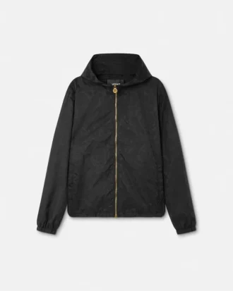 Jacquard-windbreakerjakke