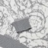Jacquardstrikket sweater i bomuldsblanding til børn